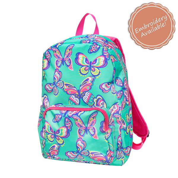 Personalized Butterfly Kisses Backpack - Custom Creations of Jacksonville