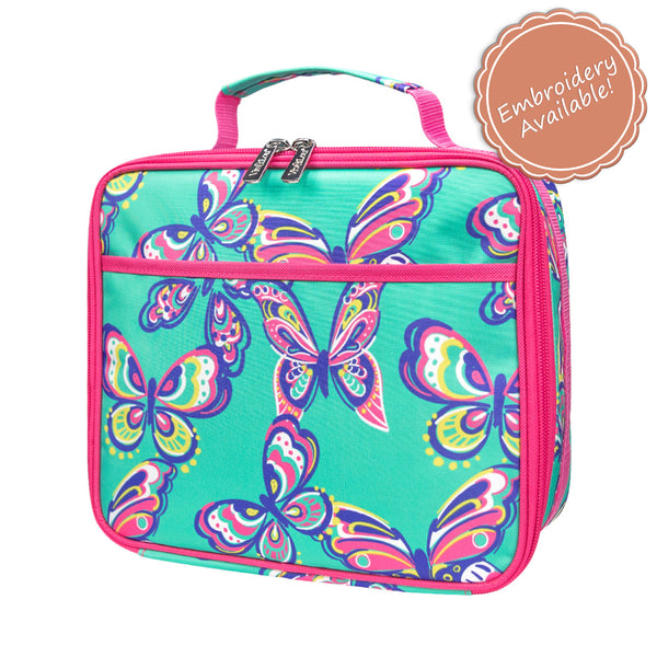 Personalized Butterfly Kisses Lunch Box - Custom Creations of Jacksonville