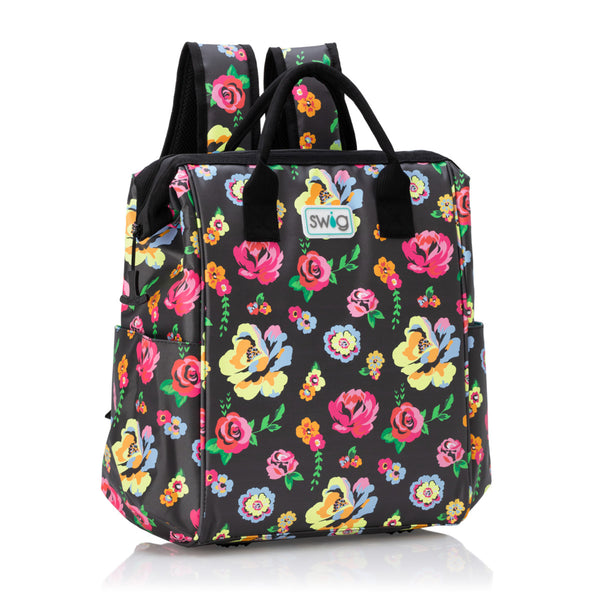 Swig Fleur Noir Packi Backpack Cooler - Custom Creations of Jacksonville